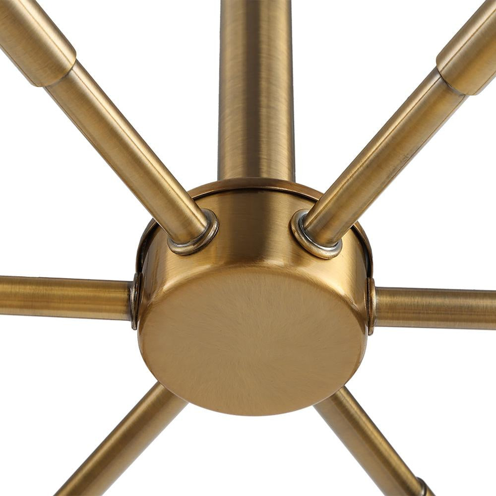 Uttermost 21391 Cret - 96W 12 LED Chandelier-20.63 Inches Tall and 31 Inches Wide UT-21391