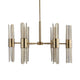 Uttermost 21391 Cret - 96W 12 LED Chandelier-20.63 Inches Tall and 31 Inches Wide UT-21391
