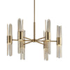 Uttermost 21391 Cret - 96W 12 LED Chandelier-20.63 Inches Tall and 31 Inches Wide UT-21391