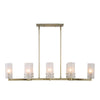 Uttermost Mistie 8 Light Linear Chandelier UT-21392