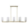 Uttermost Mistie 8 Light Linear Chandelier UT-21392