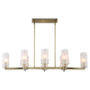 Uttermost Mistie 8 Light Linear Chandelier UT-21392