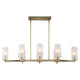 Uttermost Mistie 8 Light Linear Chandelier UT-21392