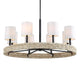 Uttermost 21393 Faiyam - 8 Light Chandelier-18.25 Inches Tall and 36.5 Inches Wide UT-21393