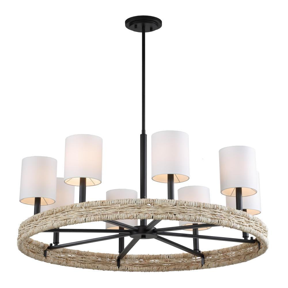 Uttermost 21393 Faiyam - 8 Light Chandelier-18.25 Inches Tall and 36.5 Inches Wide UT-21393
