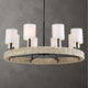 Uttermost 21393 Faiyam - 8 Light Chandelier-18.25 Inches Tall and 36.5 Inches Wide