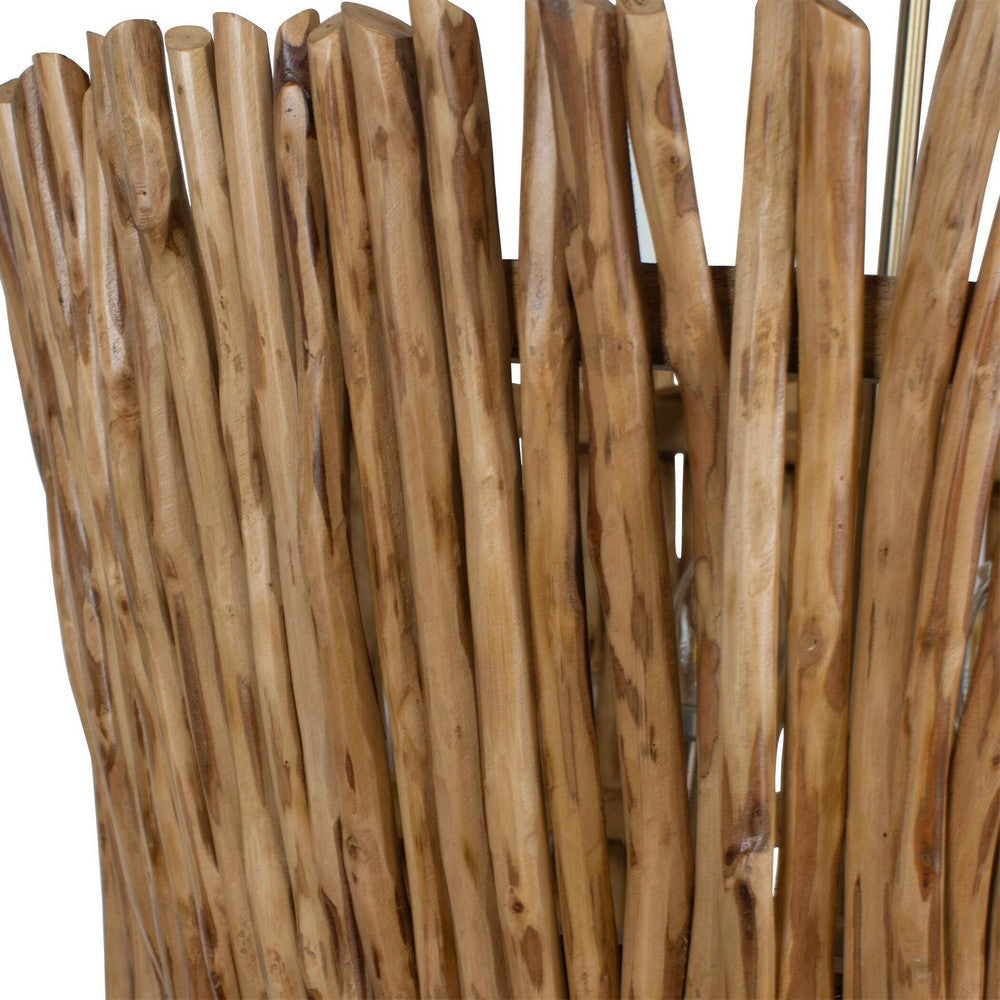 Uttermost Rhea 4 Light Wood Branch Chandelier UT-21395