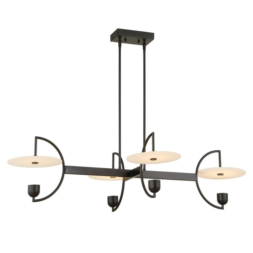 Uttermost Kyoto 4 Light Linear LED Chandelier UT-21401