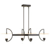 Uttermost Kyoto 4 Light Linear LED Chandelier UT-21401