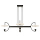 Uttermost Kyoto 4 Light Linear LED Chandelier UT-21401