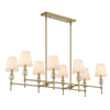 Uttermost Arques 8 Light Linear Chandelier