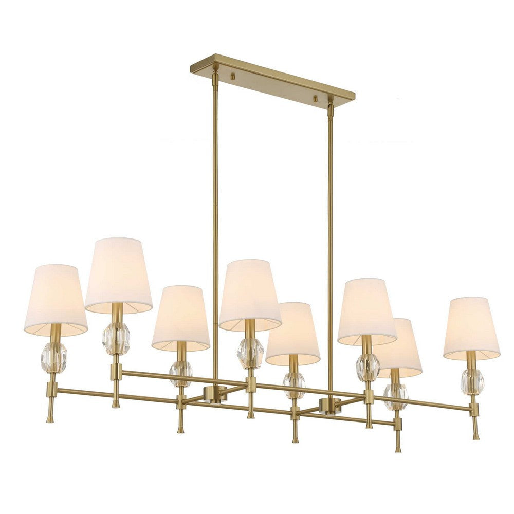 Uttermost Arques 8 Light Linear Chandelier