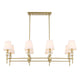Uttermost Arques 8 Light Linear Chandelier UT-21402
