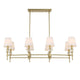 Uttermost Arques 8 Light Linear Chandelier UT-21402