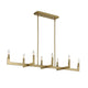 Uttermost Cordoba 8 Light Linear Chandelier UT-21403