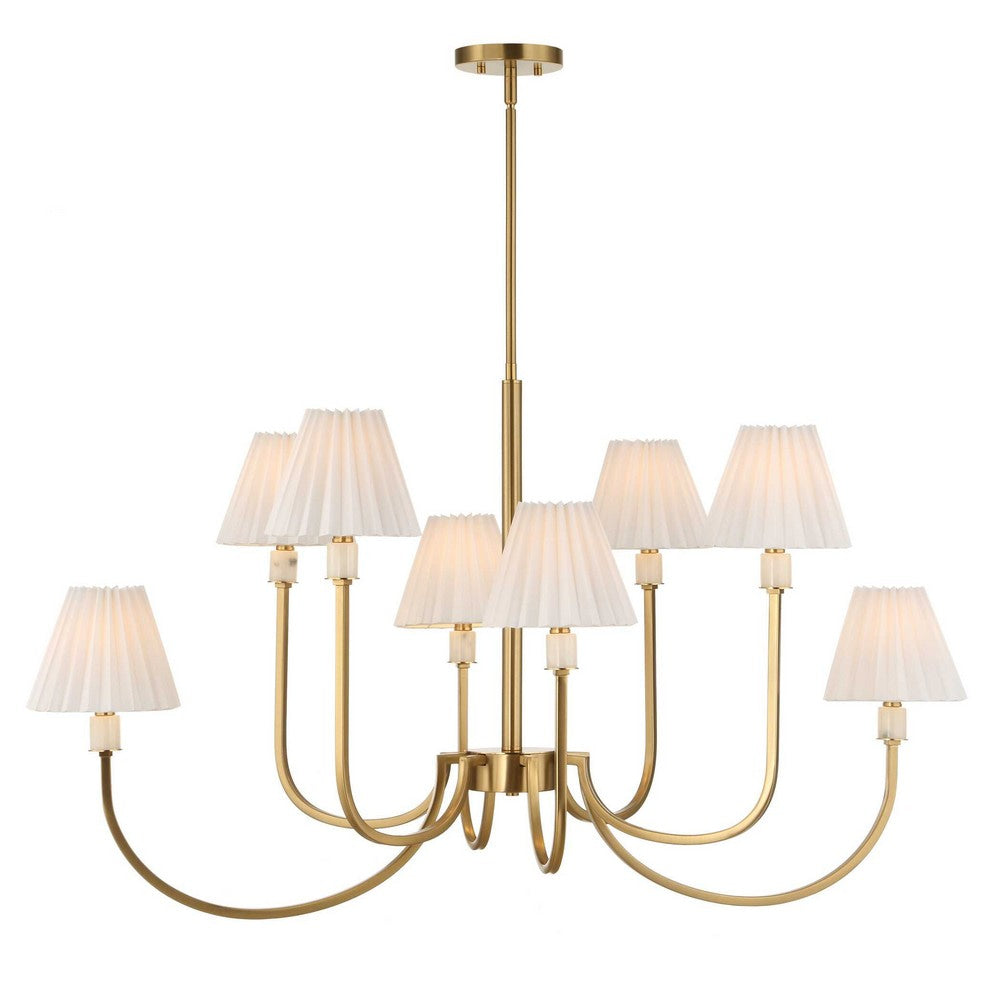 Uttermost Poppins 8 Light Brass Chandelier UT-21406