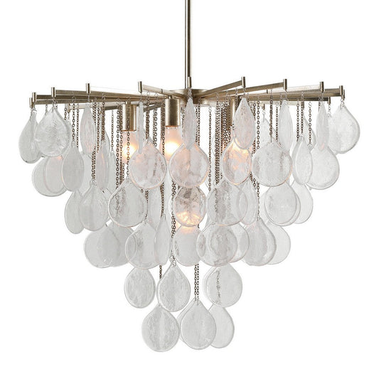 Uttermost Goccia - 6 Light Tear Drop Glass Pendant