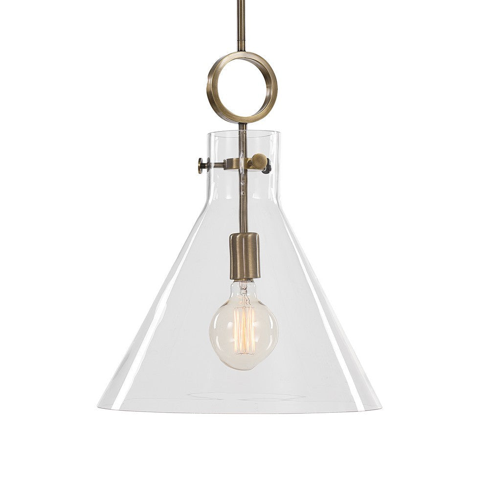 Uttermost Imbuto - 1 Light Pendant - 14.5 inches Wide by 14.13 inches deep