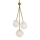 Uttermost Geodesic - 3 Light Pendant-36 Inches Tall and 13.5 Inches Wide -Traditional Installation