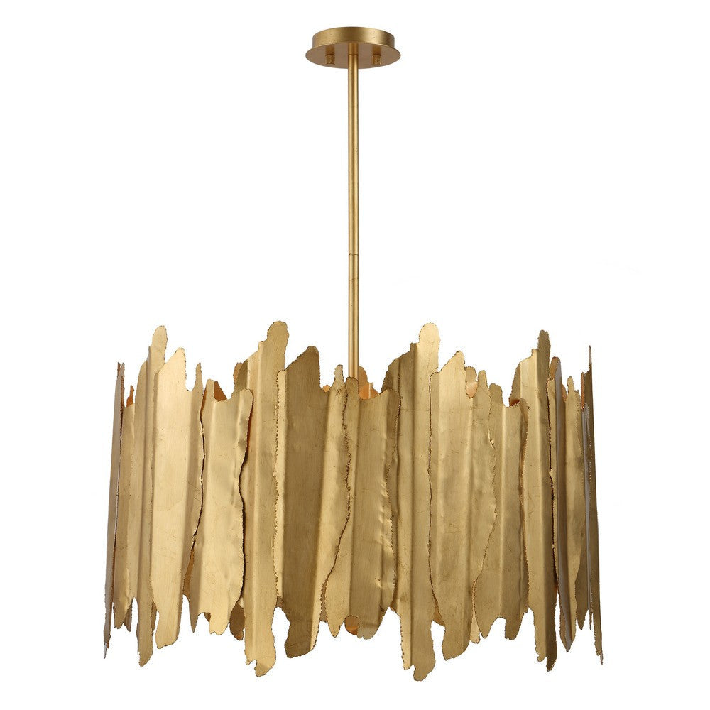 Uttermost Golden - 8 Light Pendant-18 Inches Tall and 28 Inches Wide
