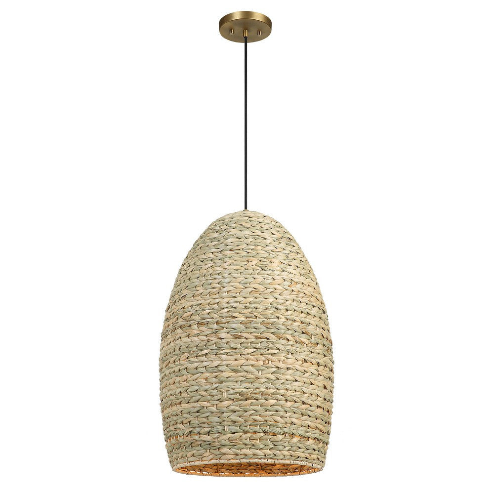 Uttermost Cardamom 1 Light Woven Rope Pendant By Casagear Home UT-21587