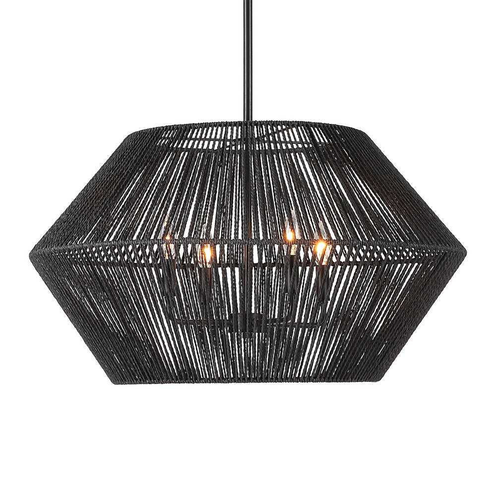 Uttermost 21589 SUVA - 4 Light Pendant-16.25 Inches Tall and 28 Inches Wide