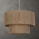 Uttermost Biswas Woven Jute 1 Light Pendant By Casagear Home UT-21595