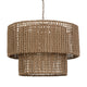 Uttermost Biswas Woven Jute 1 Light Pendant By Casagear Home UT-21595