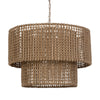 Uttermost Biswas Woven Jute 1 Light Pendant By Casagear Home UT-21595