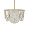 Uttermost Arches 1 Light Rattan Pendant