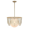 Uttermost Arches 1 Light Rattan Pendant UT-21605