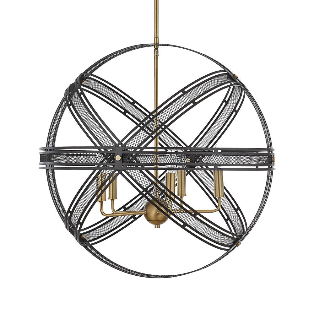 Uttermost 21606 Spherical - 5 Light Pendant-27.5 Inches Tall and 27.75 Inches Wide UT-21606