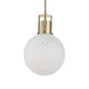 Uttermost Huch 1 Light White Glass Pendant UT-21609