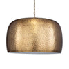 Uttermost Lemont Hammered Brass 1 Light Pendant UT-21610