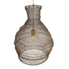 Uttermost Murmur Woven Brass 1 Light Pendant UT-21613