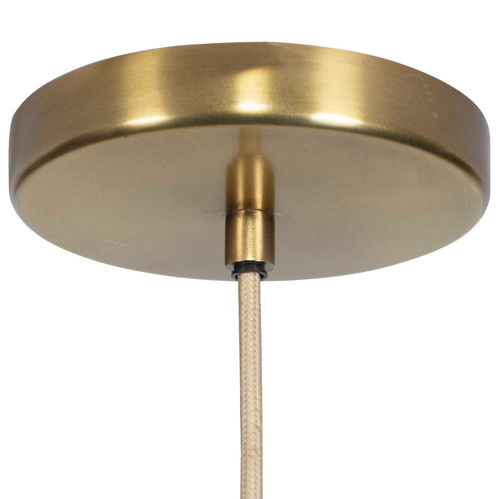 Uttermost Murmur Woven Brass 1 Light Pendant UT-21613