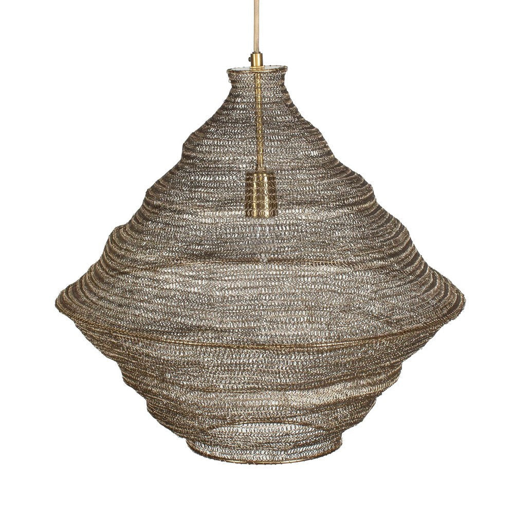Uttermost Sigh Woven Brass 1 Light Pendant UT-21614