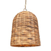 Uttermost Rotorua 1 Light Sea Grass Pendant UT-21615