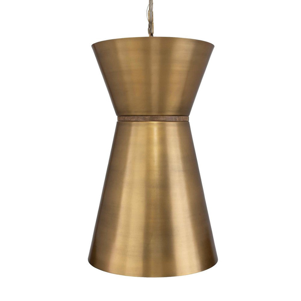 Uttermost Crocker Brass 1 Light Mini Pendant UT-21617