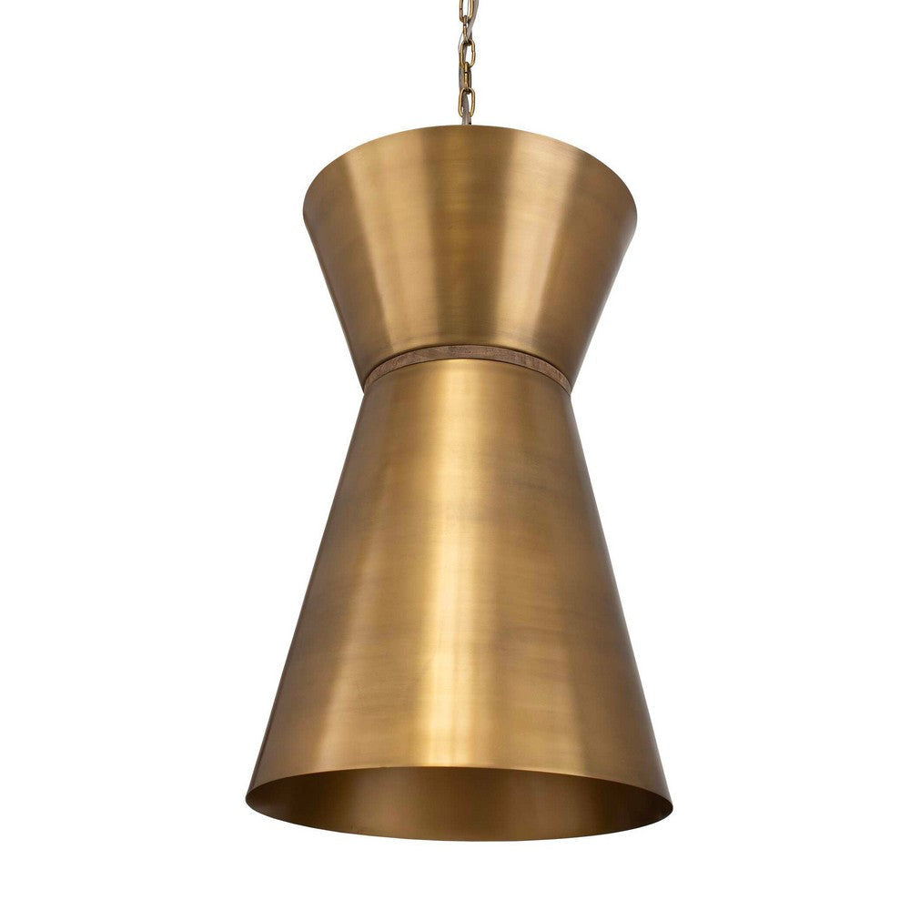Uttermost Crocker Brass 1 Light Mini Pendant UT-21617