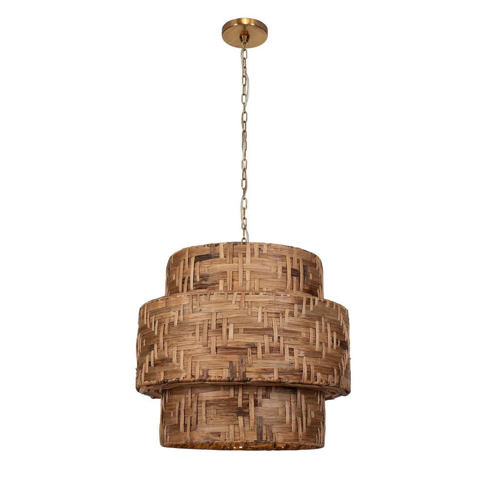 Uttermost Water Hyacinth 4 Light Woven Pendant UT-21618