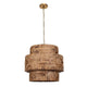 Uttermost Water Hyacinth 4 Light Woven Pendant UT-21618