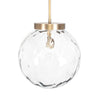 Uttermost Gaia 1 Light Watered Glass Pendant UT-21622