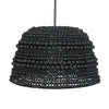 Uttermost Persephone Black Bead 1 Light Pendant UT-21623
