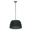 Uttermost Persephone Black Bead 1 Light Pendant UT-21623