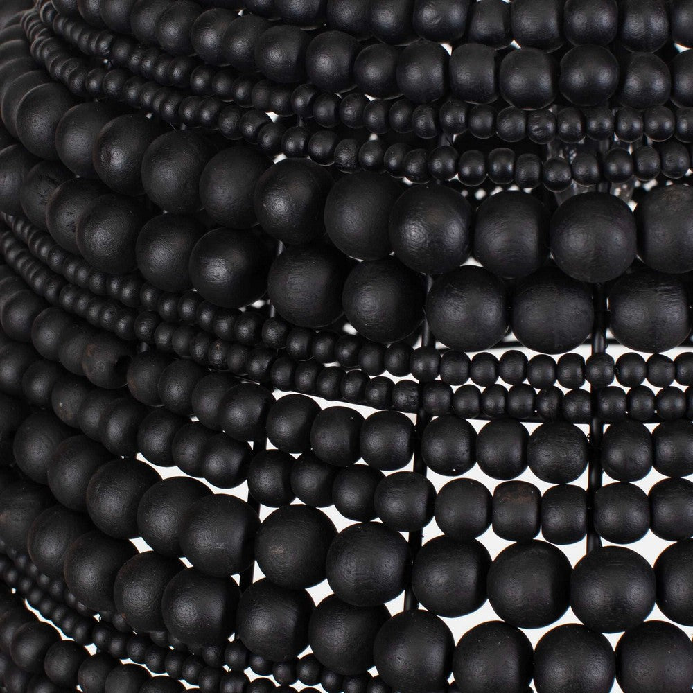 Uttermost Persephone Black Bead 1 Light Pendant UT-21623