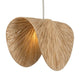 Uttermost Bend 1 Light Raffia Pendant UT-21625