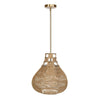 Uttermost Hestia 1 Light Natural Rope Pendant UT-21626