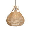 Uttermost Hestia 1 Light Natural Rope Pendant UT-21626