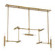 Uttermost Cadre 14 Light Modern Linear Pendant UT-21640